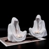 Blue Ghost Wizard Aromatherapy Candle Ornaments Candlestick