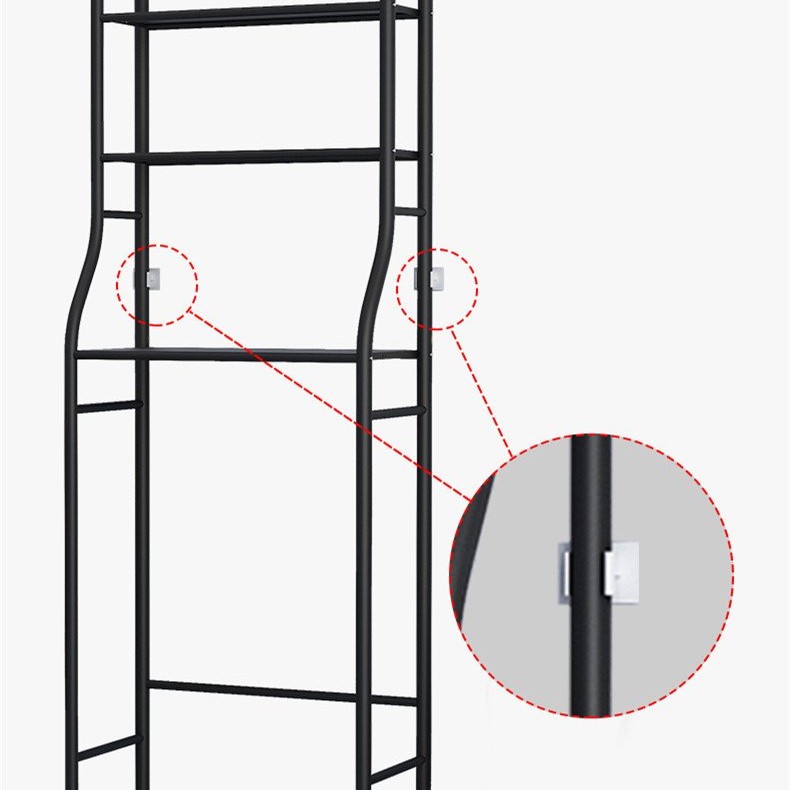 Bathroom Floor Finishing Storage Shelf Toilet