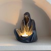 Blue Ghost Wizard Aromatherapy Candle Ornaments Candlestick