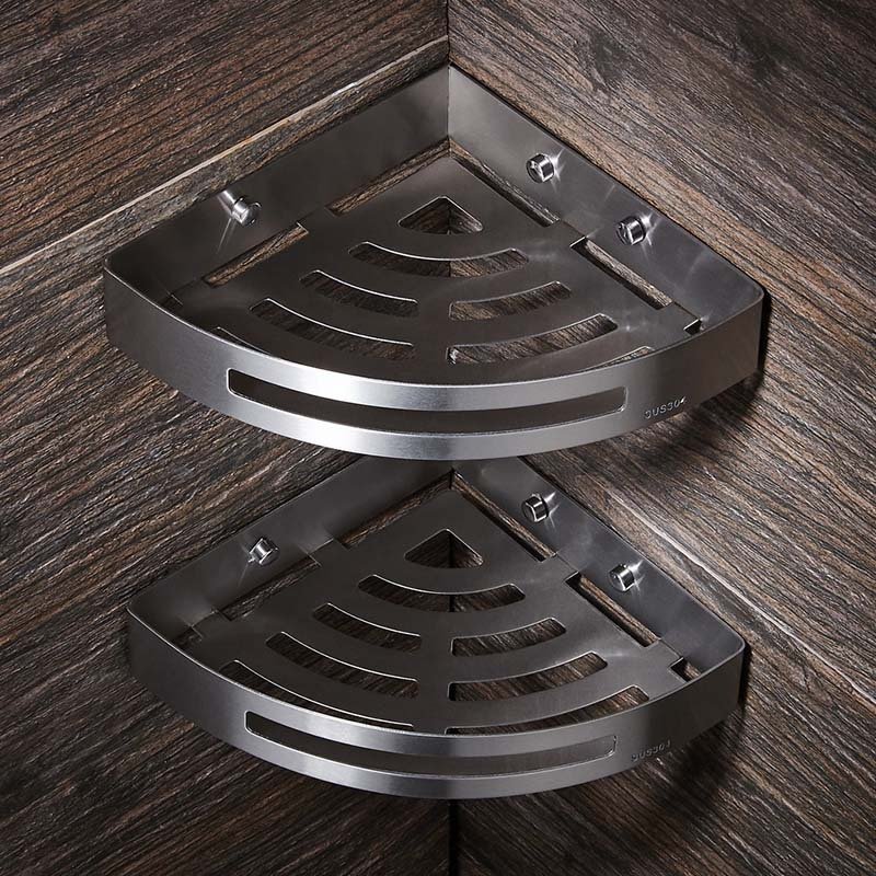 Bathroom corner shelf