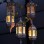 Soft light Moroccan candlestick