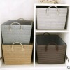 Simple hamper storage basket storage basket finishing basket large size clothes basket toy basket