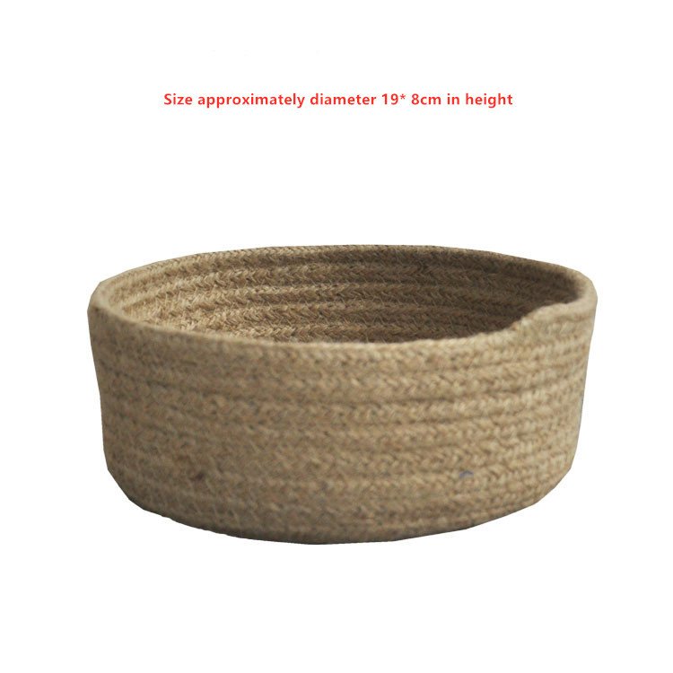 Handmade Jute Storage Basket, Storage Basket, Multipurpose Decorative Box, Sewing Box