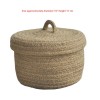 Handmade Jute Storage Basket, Storage Basket, Multipurpose Decorative Box, Sewing Box