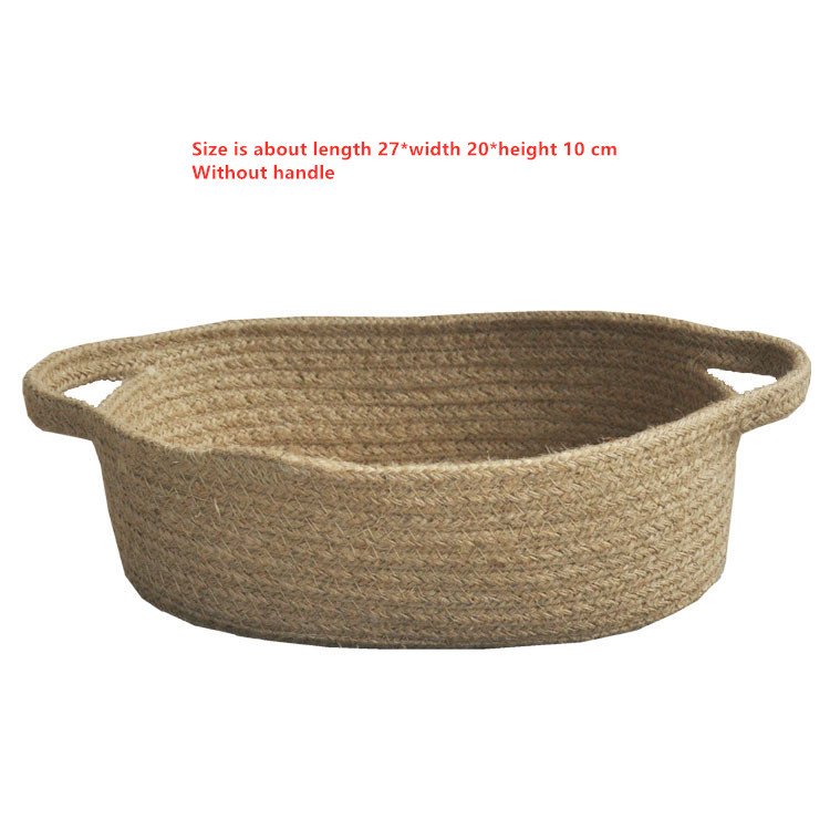 Handmade Jute Storage Basket, Storage Basket, Multipurpose Decorative Box, Sewing Box