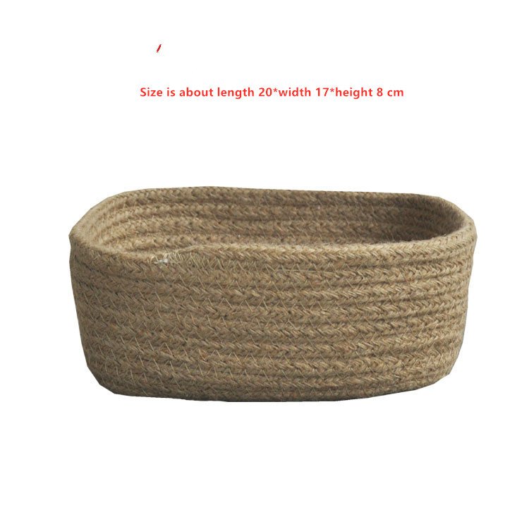 Handmade Jute Storage Basket, Storage Basket, Multipurpose Decorative Box, Sewing Box