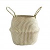 Living Room Flowerpot Dried Flower Basket Hand-Woven Basket Storage