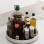 Seasoning Rack, Countertop, Rotatable Oil, Salt, Sauce And Vinegar Storage Products