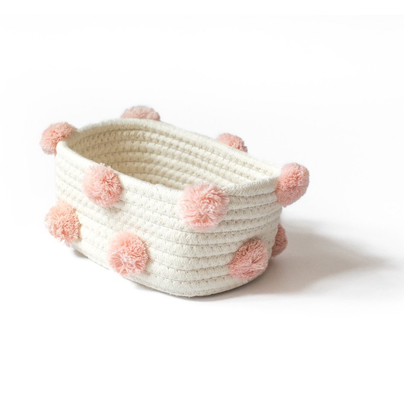 Cotton Rope Woven Storage Basket