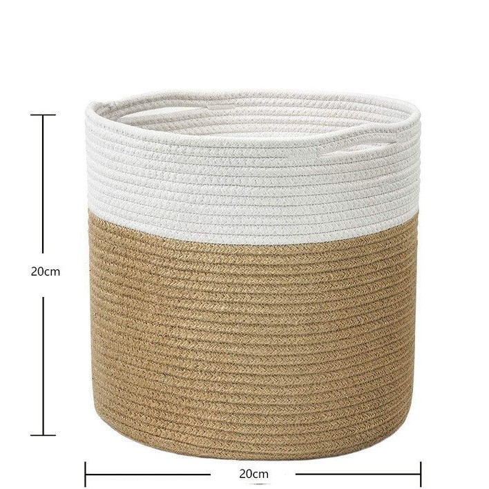 Modern Woven Indoor Plant Storage Basket Flower Basket