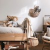 Cross-Border Ins Hand-Made Rattan Apple-Shaped Storage Basket, Shaped Decorative Storage