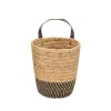 Seaweed Woven Storage Basket Wall Hanging Basket Storage Rack