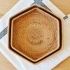 Rattan Straw Woven Hexagon Storage Basket Storage Box Box Fruit Basket