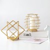 Nordic home decoration wrought iron candle holder ornaments