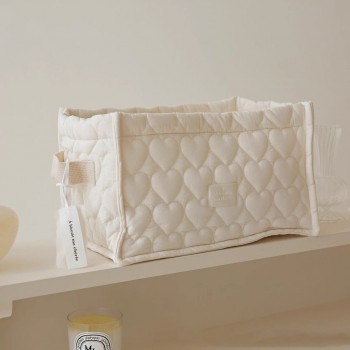 Square Storage Basket Quilted Love Finishing Storage Box