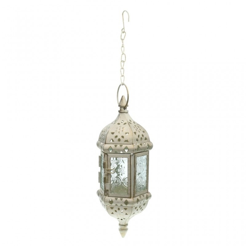Soft light Moroccan candlestick