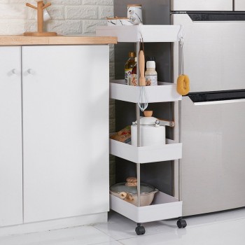 Simple Bathroom Without Perforation Multi-layer Shelf