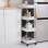 Simple Bathroom Without Perforation Multi-layer Shelf