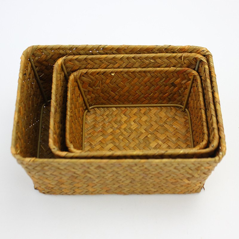 Long Square Storage Box Desktop Snack Storage Box