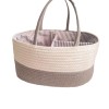Plastic Portable Storage Basket White