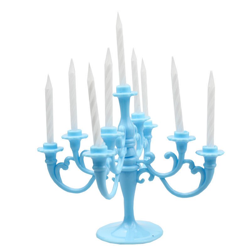 Vintage Candlestick Birthday Candle Decoration