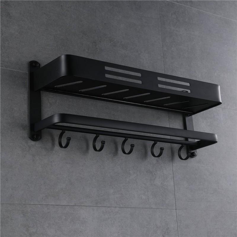 Multifunctional Double-layer Kitchen And Bathroom Shelf Storage Rack
