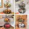 Kitchen Seasoning Storage Rack Bathroom Dual-tier And Detachable