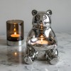 Silver Animal Candlestick Home Decorative Candlestick