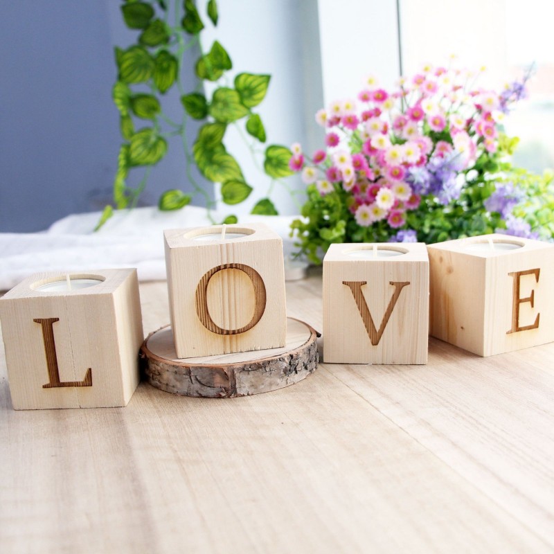 Simple Modern Romantic Creative Gift Candlestick
