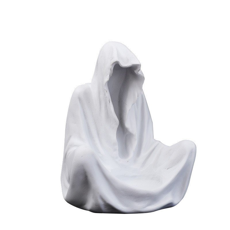 Blue Ghost Wizard Aromatherapy Candle Ornaments Candlestick