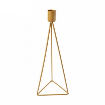 Simple golden candlestick