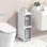 2 Tiers Slim Narrow Storage Cabinet Drawer Bathroom Bedroom Organizer Gap Shelf