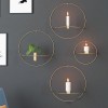 Black European Candlestick Cross-shaped Candlestick Shelf