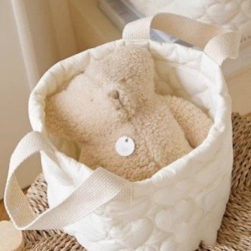 Square Storage Basket Quilted Love Finishing Storage Box