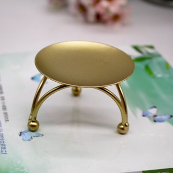 Ornaments Candle Cup Simple Round Candlestick
