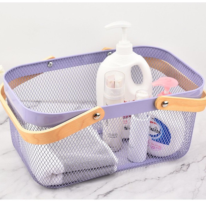 Metal Family Storage Basket