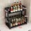 Kitchen Storage Rack Seasoning Seasoning Box Jar Rack Floor Multi-layer Punch-free