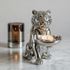 Silver Animal Candlestick Home Decorative Candlestick