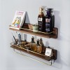 Bathroom Vanity Shelf No Drilling Required
