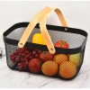 Metal Family Storage Basket