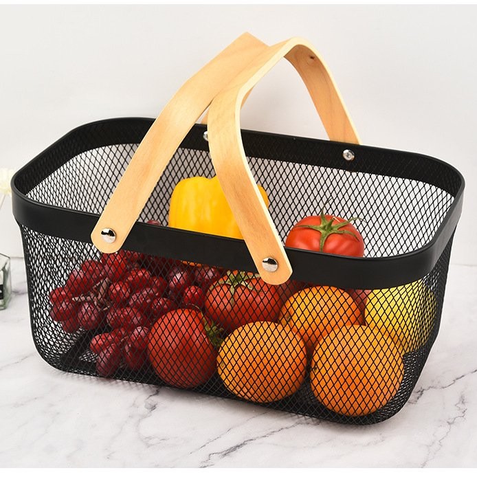 Metal Family Storage Basket