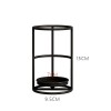 Hot Selling Simple Wrought Iron Candlestick Ring Candlestick Ornaments