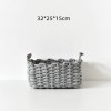 Cotton Cord Woven Storage Basket