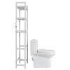 Over The Toilet Storage 3-Tier Bathroom Shelf Rack Space Saver Organizer