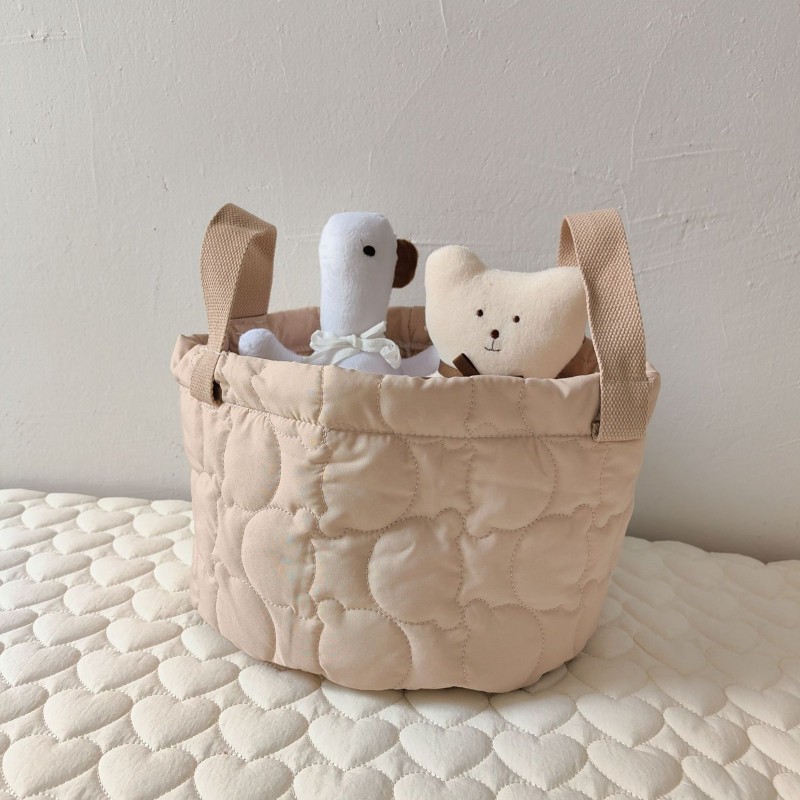 Square Storage Basket Quilted Love Finishing Storage Box
