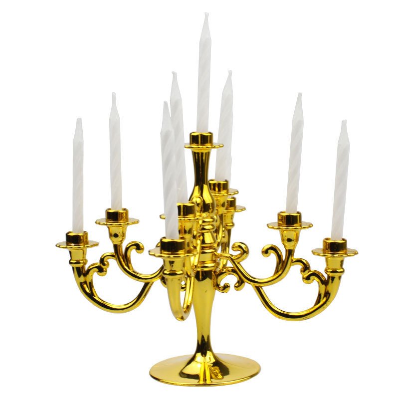 Vintage Candlestick Birthday Candle Decoration