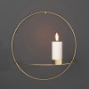 Black European Candlestick Cross-shaped Candlestick Shelf