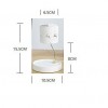 Creative White Magnetic Pallet Aromatherapy Candlestick