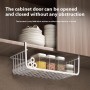 Hanging Partition Layered Seasoning Hanging Basket Cabinet Wall Cupboard Lower Hanging Rack