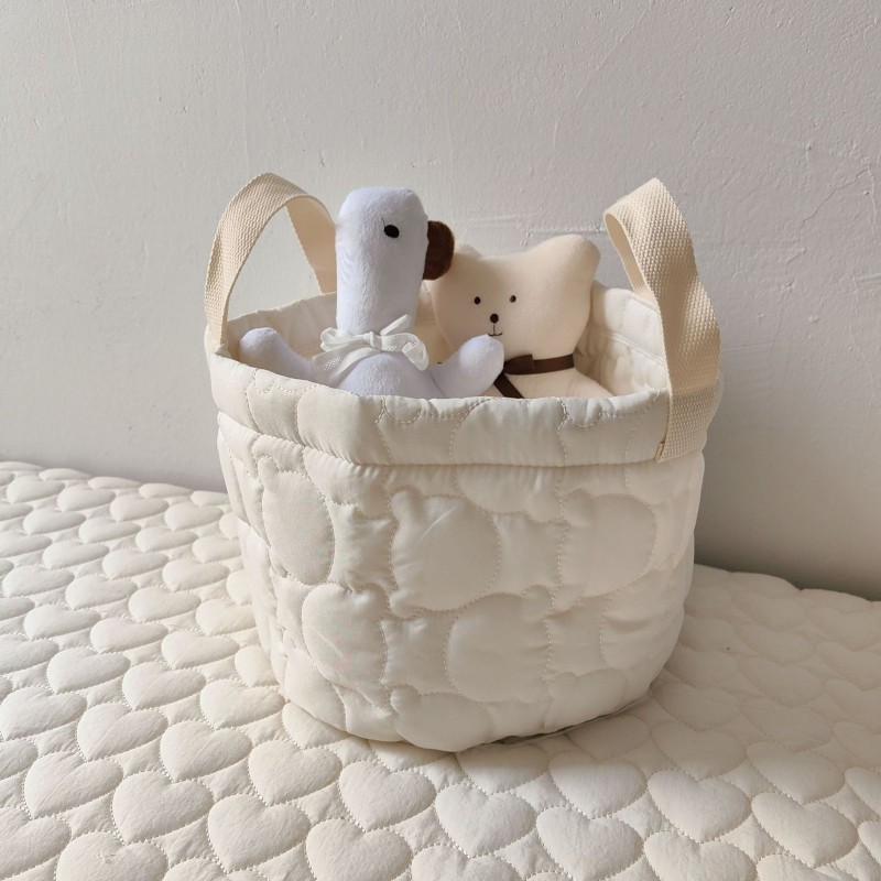 Square Storage Basket Quilted Love Finishing Storage Box
